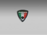 emblém Ducati Corse tricolore malý